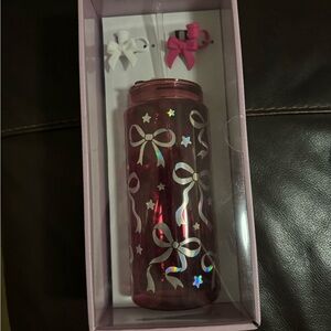 Studio Pink Glass Sipper Set